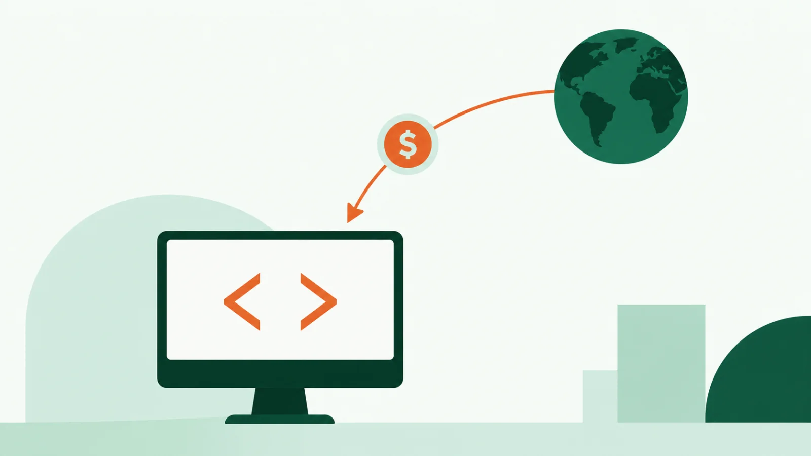 IT Company, Software House & Call Center Registration illustration